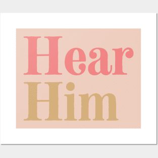 Hear Him LDS Young Women Posters and Art